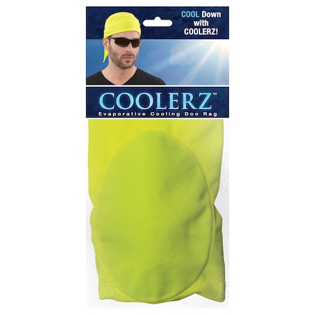 Deltaplus Doo Rag, Coolerz PVA, C302, Hi-Viz Lime and Blue 21562